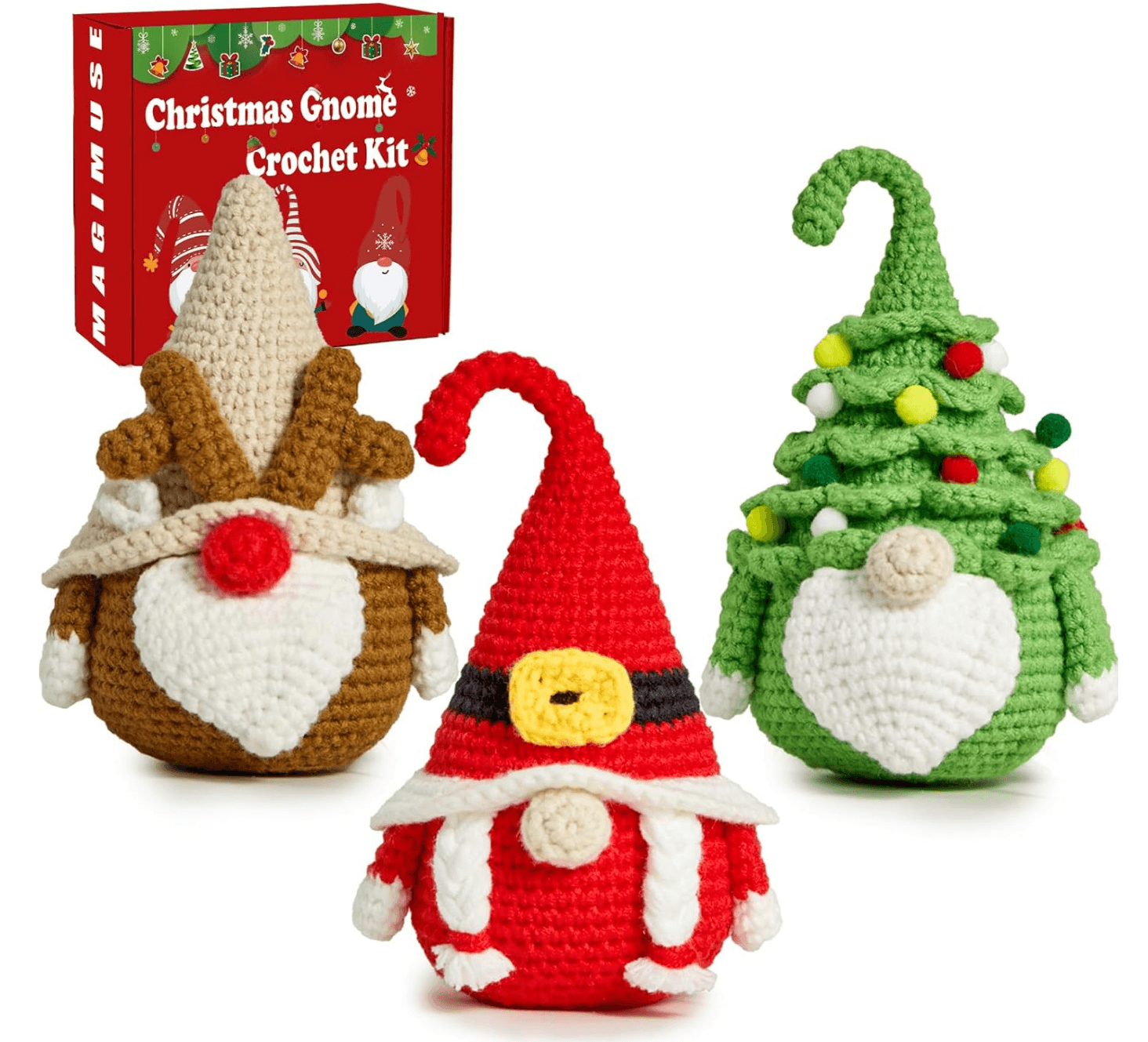 Crochet Gnome Amigurumi Crochet kit