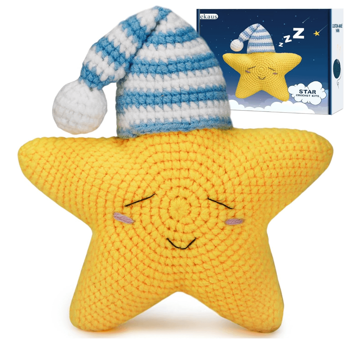 star beginners crochet kit