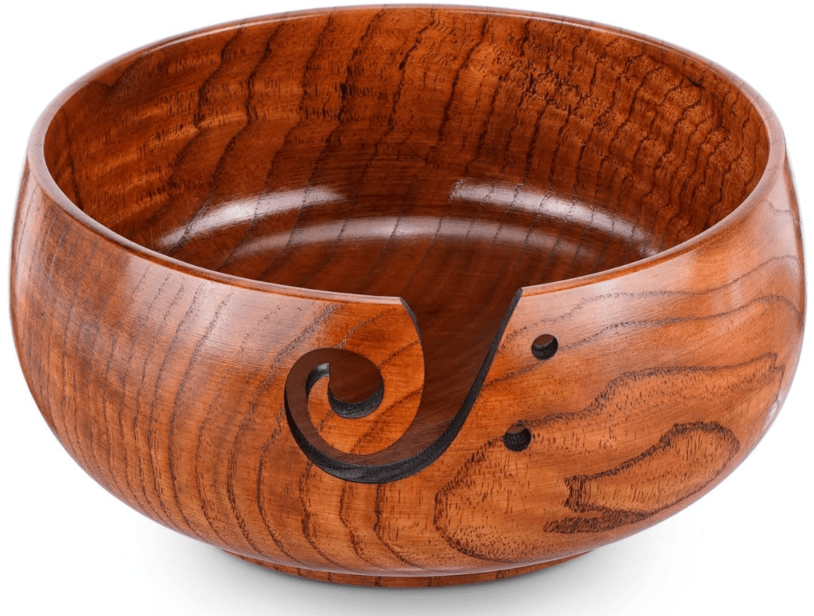 Wooden Yarn Bowl