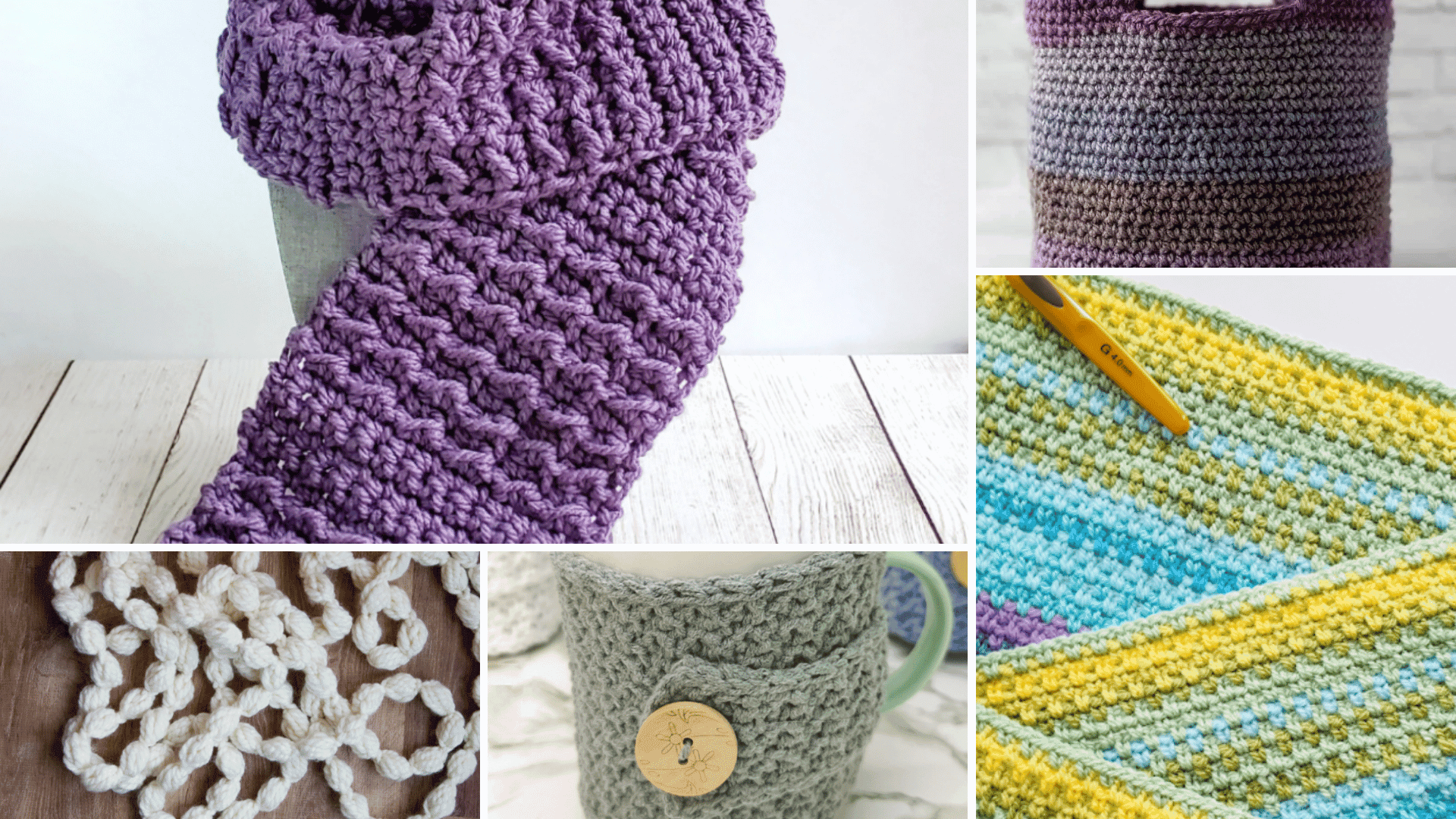 5 Crochet Projects to Start the New Year