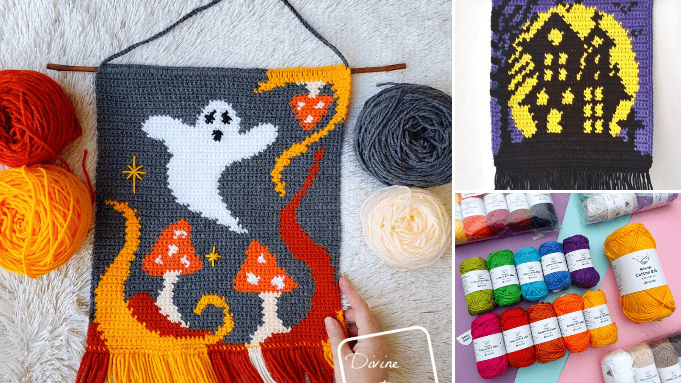 Crochet Your Own Halloween Tapestry