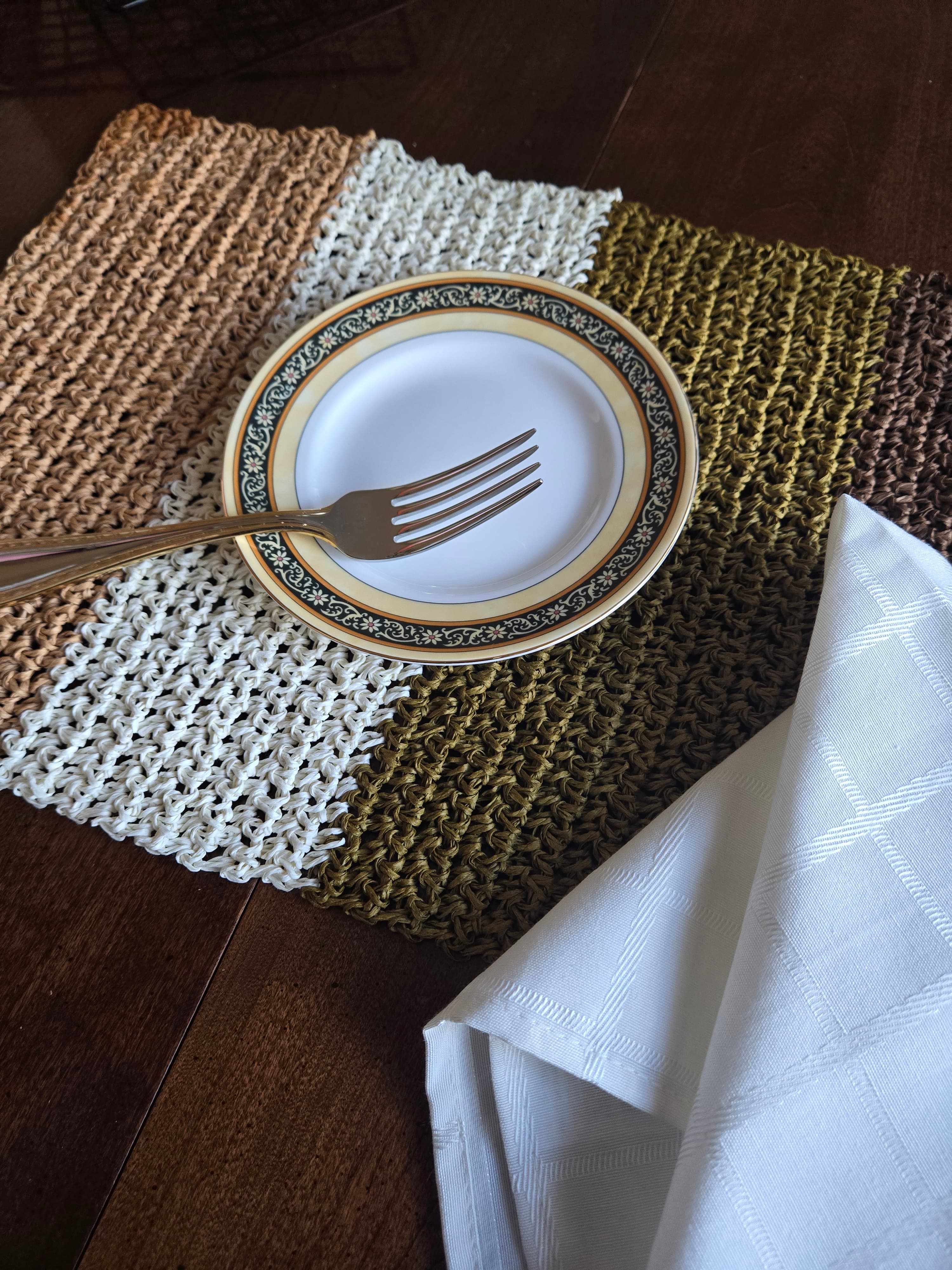 Home Is Where You Crochet Placemat