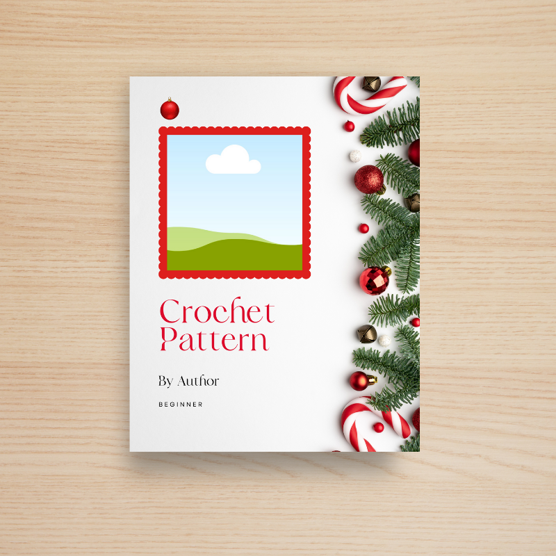 Canva PDF Crochet Pattern Template